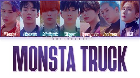 [vietsub Han Rom] Monsta X Monsta Truck Color Coded Lyrics Youtube