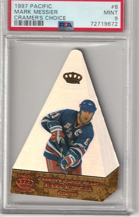 1997 Pacific Cramers Choice Mark Messier Psa 9 United Empire Miniatures