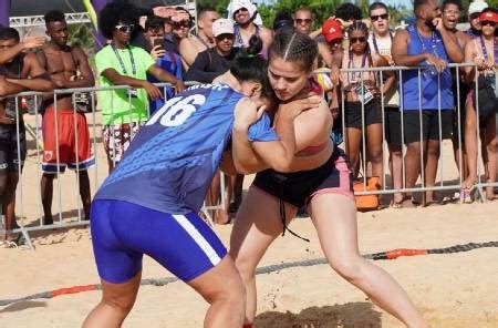 Atleta De Ms Vence O Brasileiro De Luta De Praia E Se Classifica Para