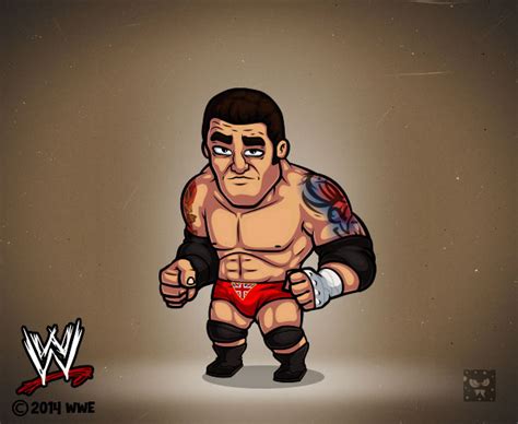 Wwe Cartoon Characters On Behance