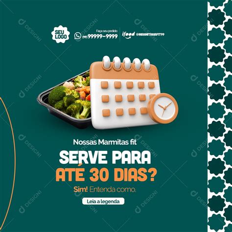 Marmitaria Fit Restaurante nossas Marmitas Fit Serve para Até 30 Dias