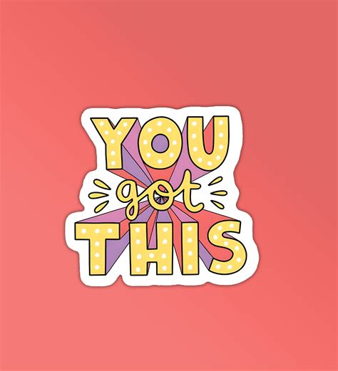 You Got This Sticker – Peeekaboo