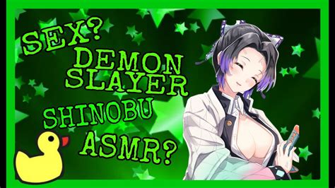 Shinobu Is A Simp But Were In A Forest Sex Asmr Demon Slayer 💦