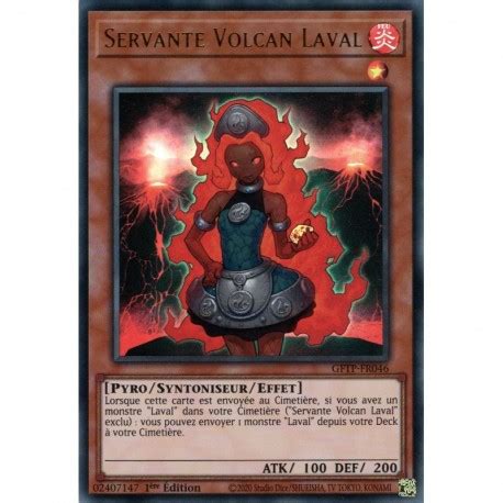 Yu Gi Oh Vortex Embrase Gftp Fr Servante Volcan Laval Ur