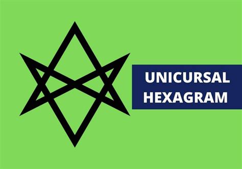 Unicursal Hexagram Spiritual Symbols Wiccan Spell Book Symbols