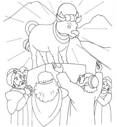 Golden Calf Printable Sundayschoolist