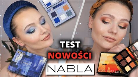 TEST NOWOŚCI Cutie Collection od NABLA 2 Makijaże Palety Midnight