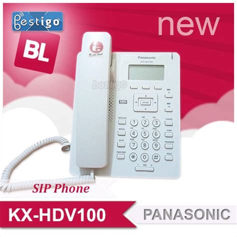 Jual Telepon Sip Panasonic Kx Hdv Sip Phone Di Lapak Bestigo Pabx