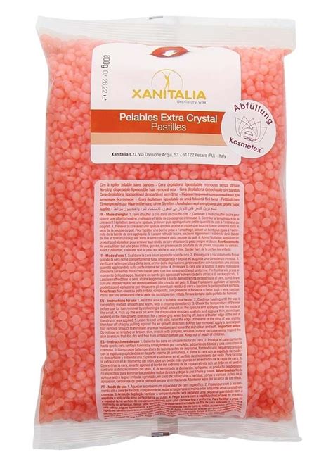 Kosmetikexpertin De Xanitalia Orange Pelables Extra Crystal Wachs