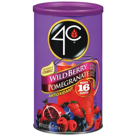 4c Antioxidant Drink Mix Wild Berry Pomegranate 36 Oz 1 Count