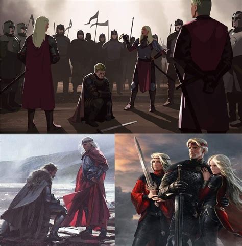 Conqueror Aegon Visenya And Rhaenys Targaryen Drogon Game Of Thrones Game Of Thrones Art Game