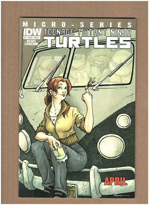 Teenage Mutant Ninja Turtles Micro Series 7 Idw 2012 April Oneil Nm