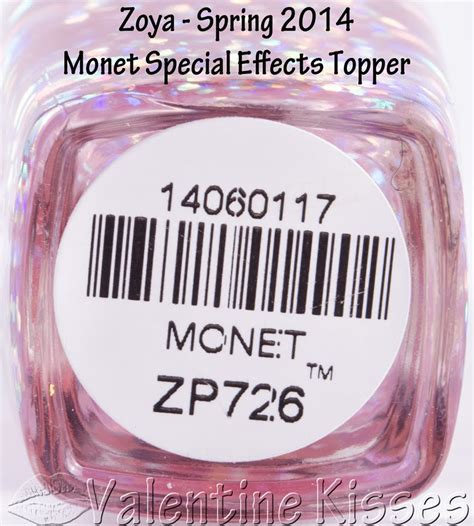 Valentine Kisses Zoya Spring 2014 Awaken Collection Monet Special