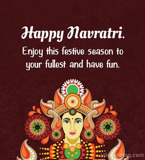 150+ Navratri Wishes, Messages and Quotes (2022) - WishesMsg