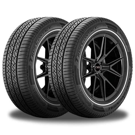 Set Of 4 Continental TrueContact Tour 225 60R16 98T All Season Tires W