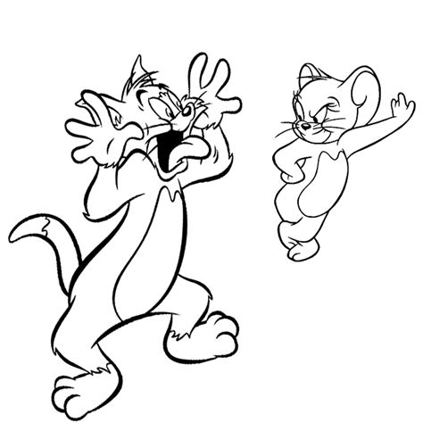 Tom And Jerry Coloring Pages | Tom And Jerry Drawing/Coloring | Printable Cartoon Photos ...