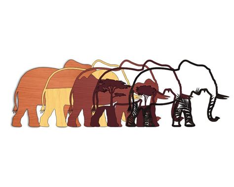 3d Puzzle Elephant Elephant SVG Elephant Clipart Elephant | Etsy