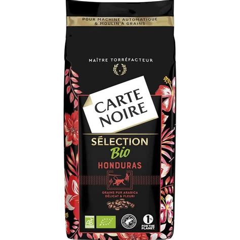 Carte Noire S Lection Honduras Caf En Grains Bio Pur Arabica Paquet