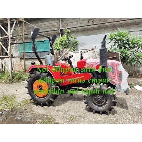 Jual Mesin Traktor Terbaru Kapasitas 25 HP Traktor Roda 4 Lahan Sawah