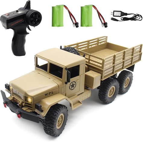 Spobot Remote Control Truck 2 4G Military Truck RC Off Road Transpotr