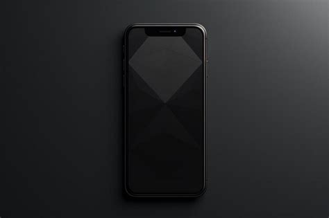 Premium AI Image | a black phone with a black screen that says lg on it.