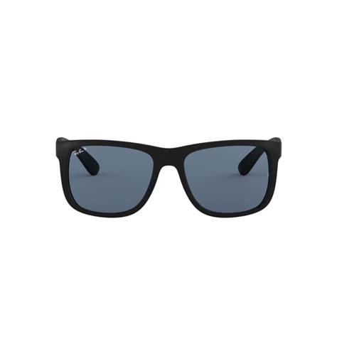 Ray Ban Justin Rb V Lente Polarizada Cinza E Preto Fosco