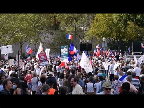 Mobilisation des Patriotes contre le Pass Sanitaire à Paris