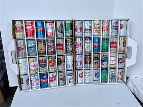 Lot 223 Assorted Vintage Beer Can Collection 48 Total Puget Sound