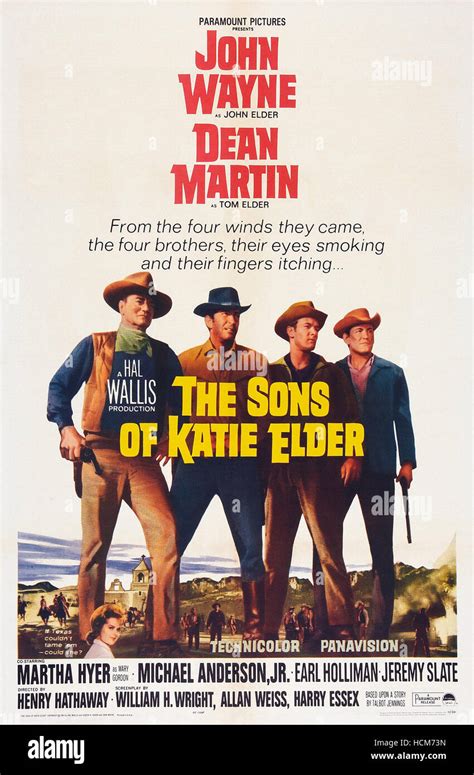 The Sons Of Katie Elder L R John Wayne Dean Martin Michael Anderson