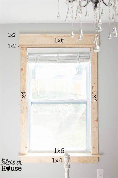 DIY Window Trim - The Easy Way