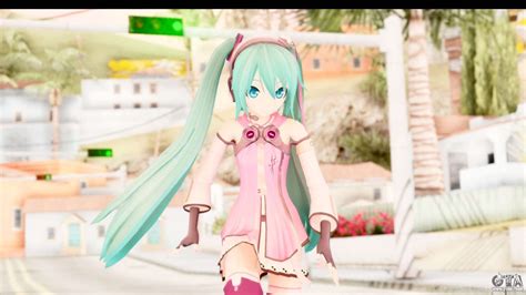 Project Diva F Hatsune Miku Vocal Star Remade For Gta San Andreas