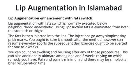 Ppt Lip Augmentation In Islamabad Powerpoint Presentation Free Download Id 11306114