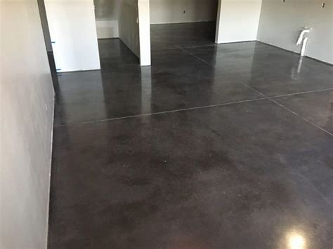dark polished concrete floors flooring tips