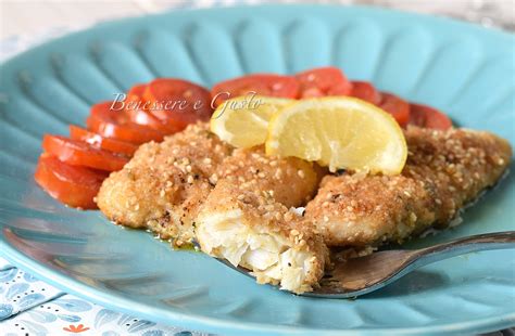 Merluzzo Gratinato Al Forno Con Semi Di Sesamo Leggero E Gustoso