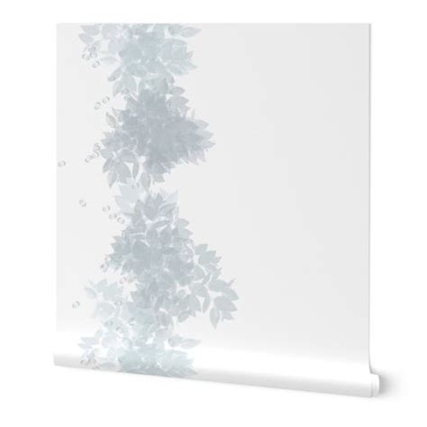 Gouttes Feuilles Tombantes Feuilles Botanique Blanc Eau Hiver