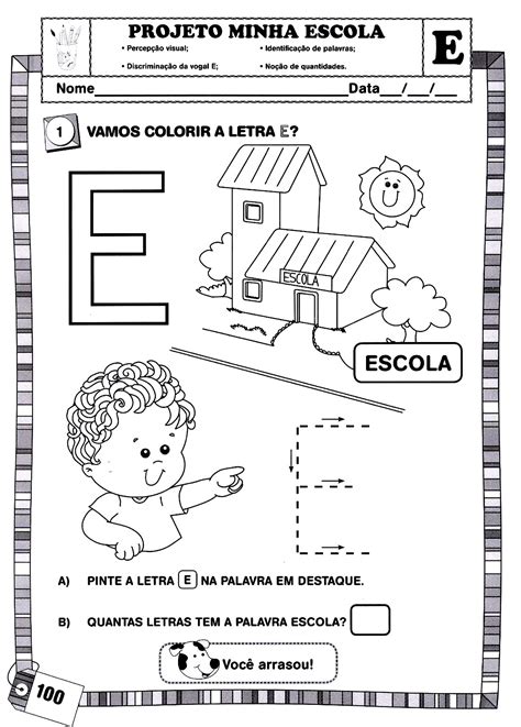 Atividades Minha Escola Educação Infantil - Plano De Aula Sobre Minha Escola Para Educação Infantil - NAZAEDU