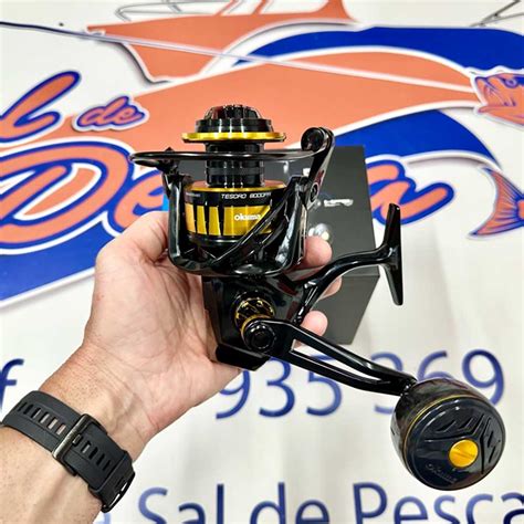 Carrete De Jigging Okuma Tesoro Sw Low Speed Sal De Pesca