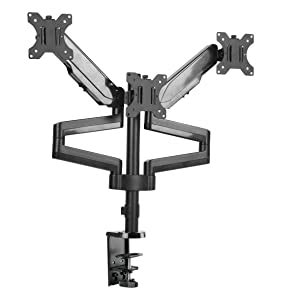 Amazon Techorbits Triple Monitor Mount Three Arms Computer