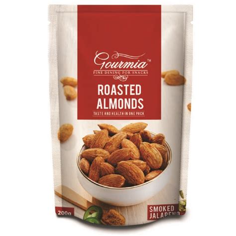 Gourmia Roasted Almonds 200g Nuts Supersavings