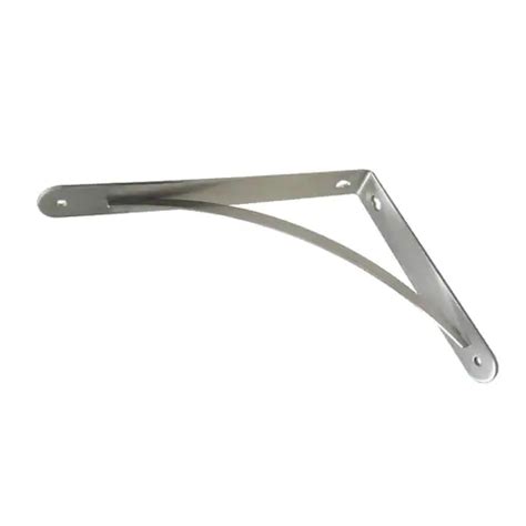 Style Selections In Nickel Shelf Bracket Lowes Shelf