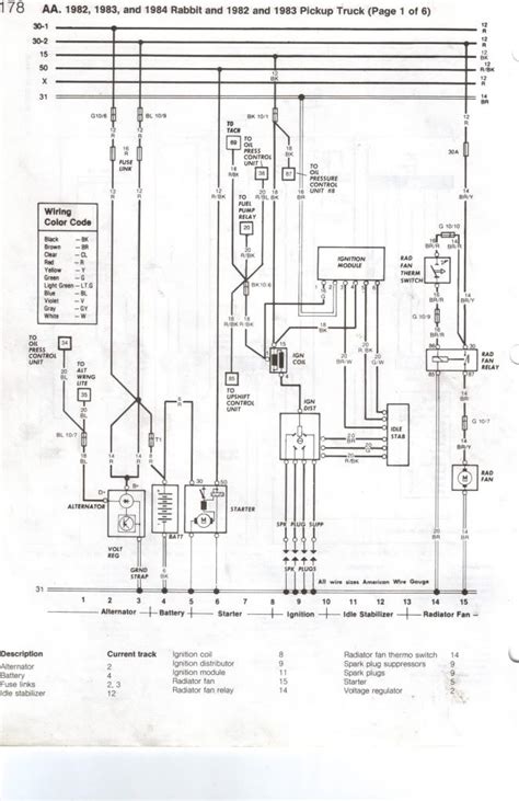 2007 Volkswagen Rabbit Fuse Box Wiring Diagram