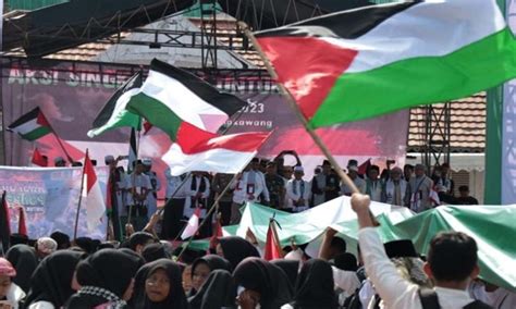 Ratusan Warga Singkawang Gelar Aksi Solidaritas Untuk Palestina