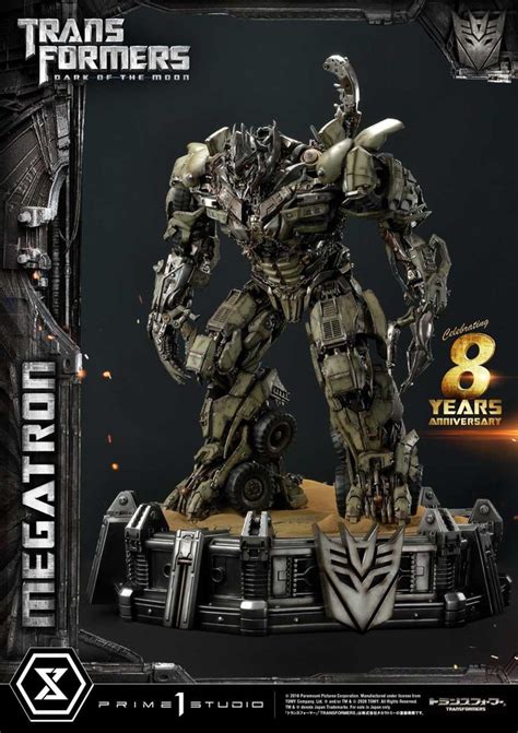 Prime 1 Studio Mmtfm 29 Dark Of The Moon Megatron Statue Official