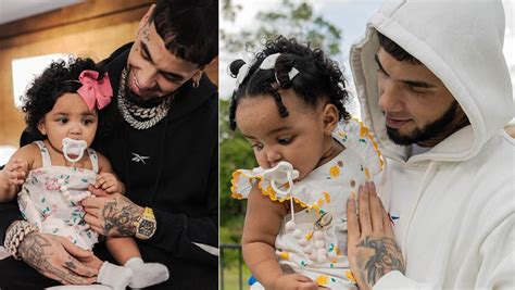 Anuel Muestra Por Primera Vez Fotos Junto A Su Hija Gianella En Instagram