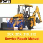 Jcb Cx Backhoe Loader Service Repair Manual