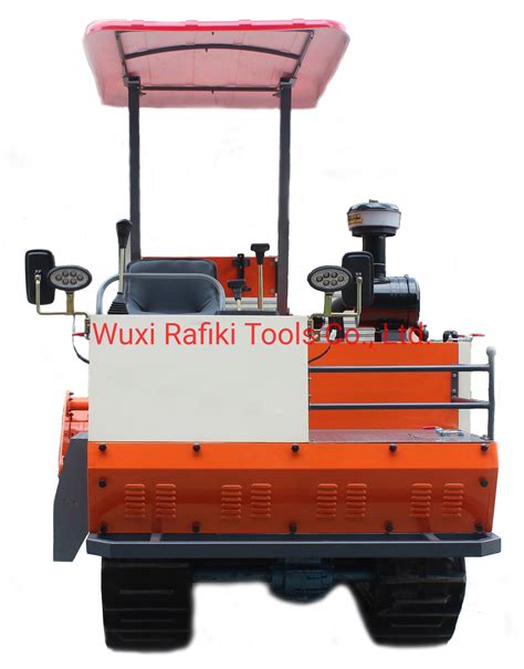 100HP Self Propelled Crawler Rotary Cultivator China 100 HP Mini