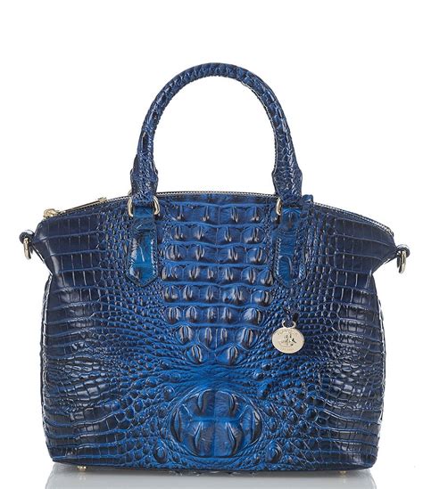 Brahmin Melbourne Collection Duxbury Crocodile Embossed Satchel Dillards