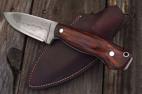 W2 Forged Knife With Hamon Handmade Knife Camp Knife Hunting Knife