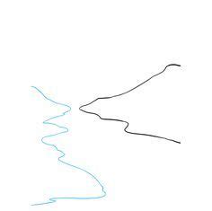 How to Draw a River - Really Easy Drawing Tutorial | Drawing tutorial ...