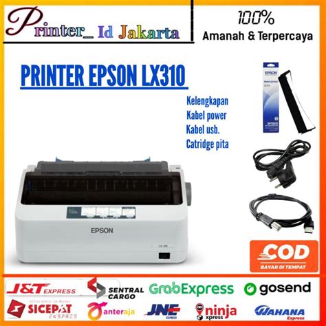 Jual Printer Dot Matrix Epson Lx Lx Shopee Indonesia